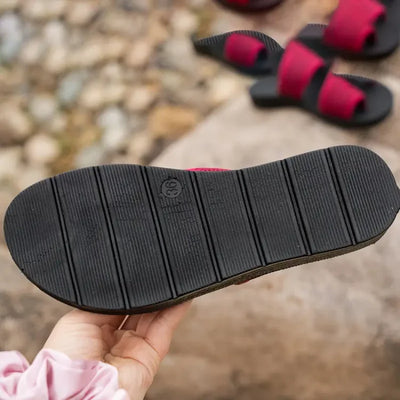 Celia | Sandales à glissière en mesh perforé