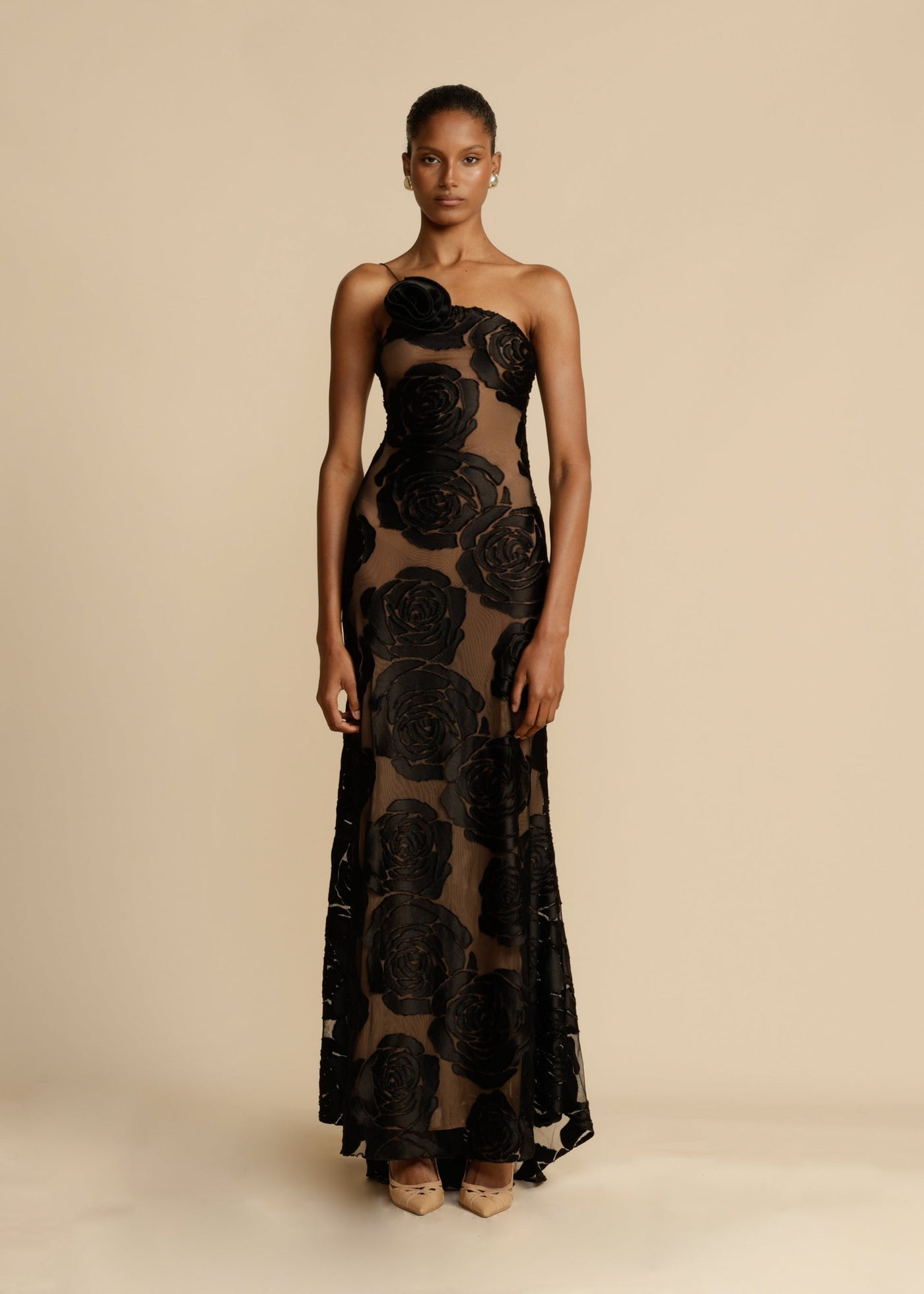 Arcina | Robe longue à imprimé
