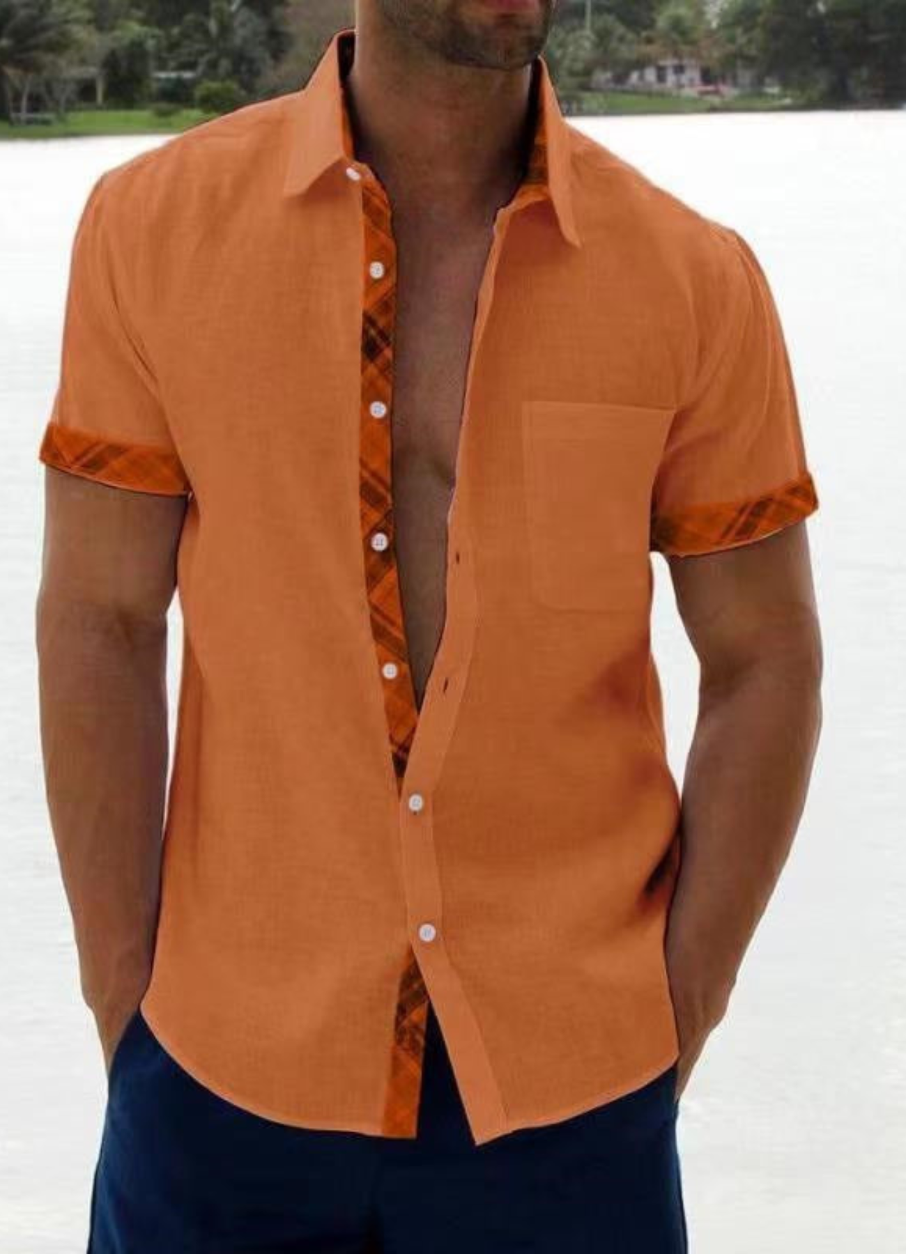 Onyx | Chemise Décontractée Pour Hommes | Noir