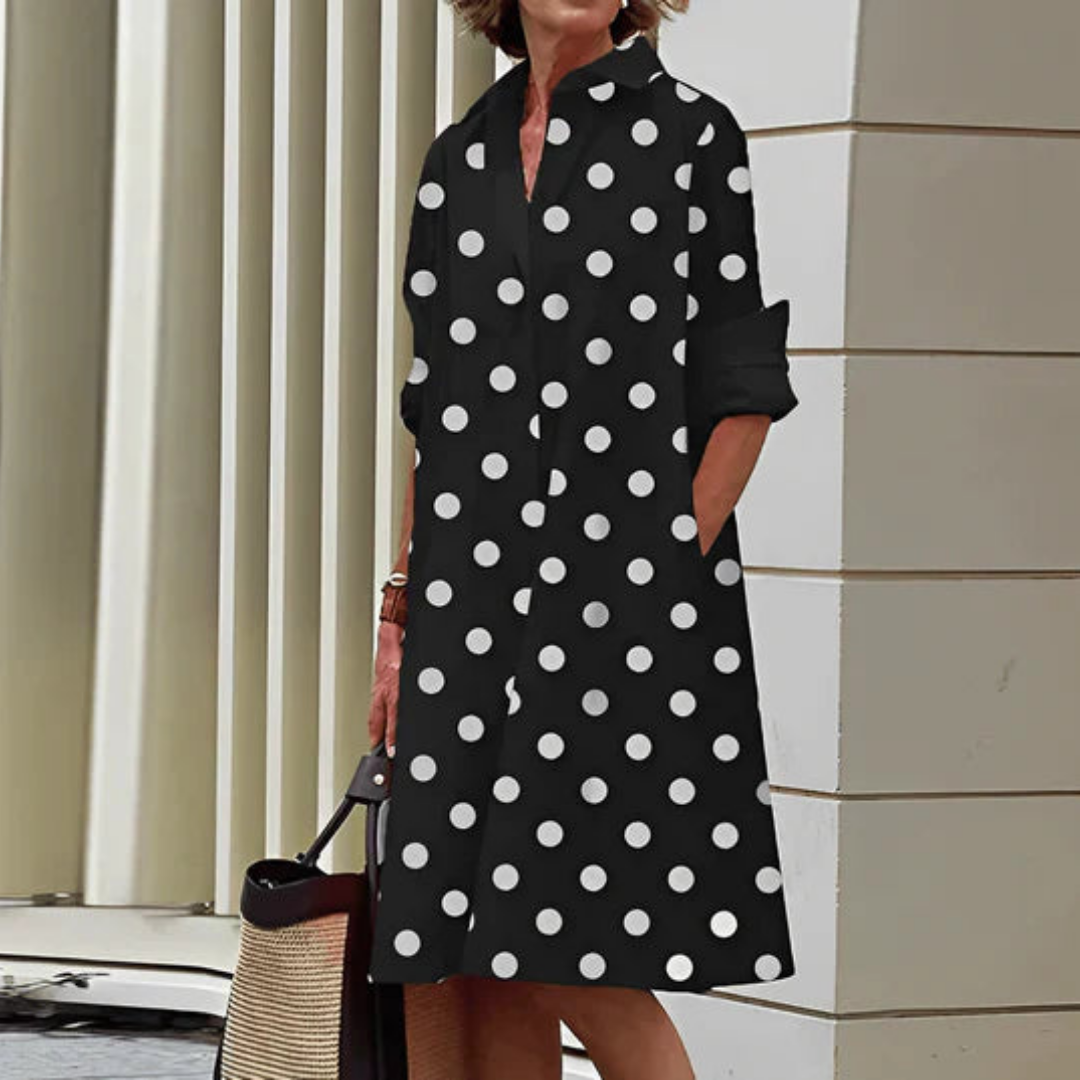 Gaëlle | Robe Chemise pour Femme | Midi