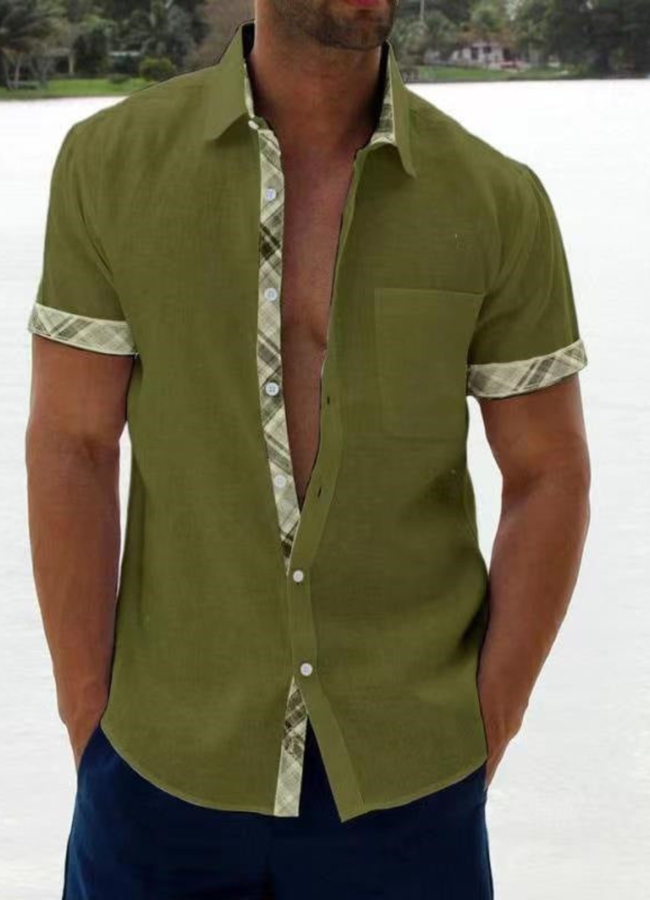 Onyx | Chemise Décontractée Pour Hommes | Noir