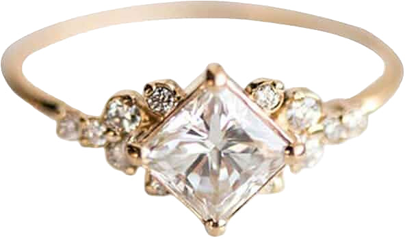 Élise – Bague élégante Reine Delysian