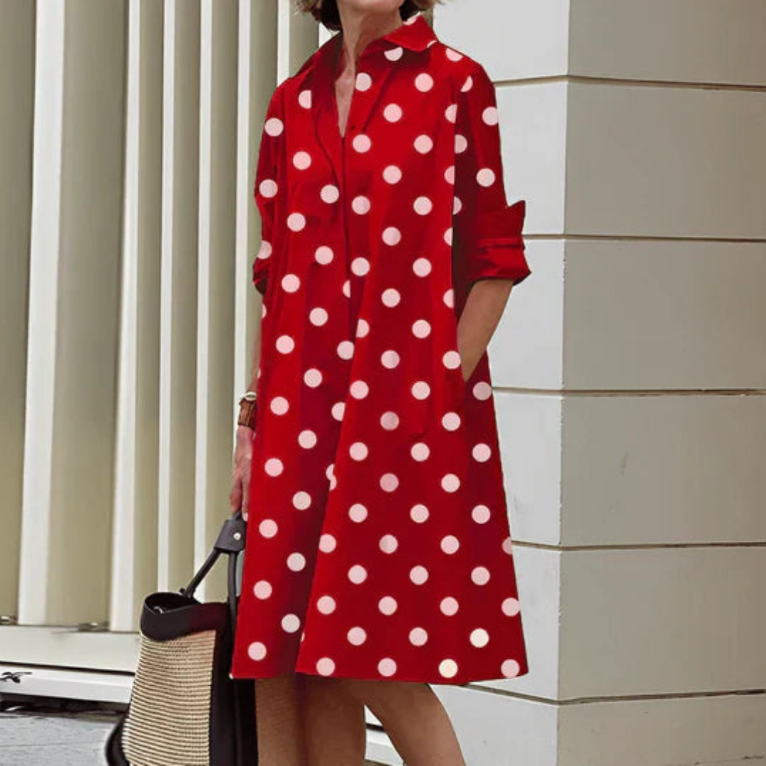 Gaëlle | Robe Chemise pour Femme | Midi