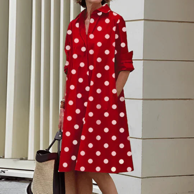 Gaëlle | Robe Chemise pour Femme | Midi