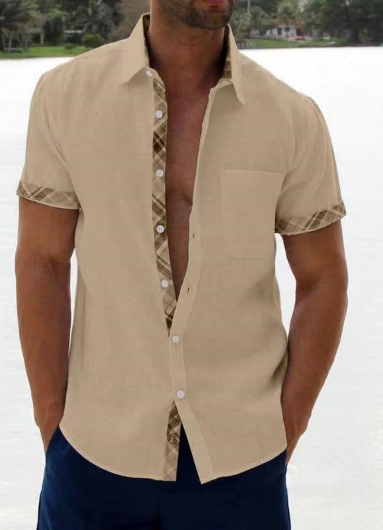 Onyx | Chemise Décontractée Pour Hommes | Noir