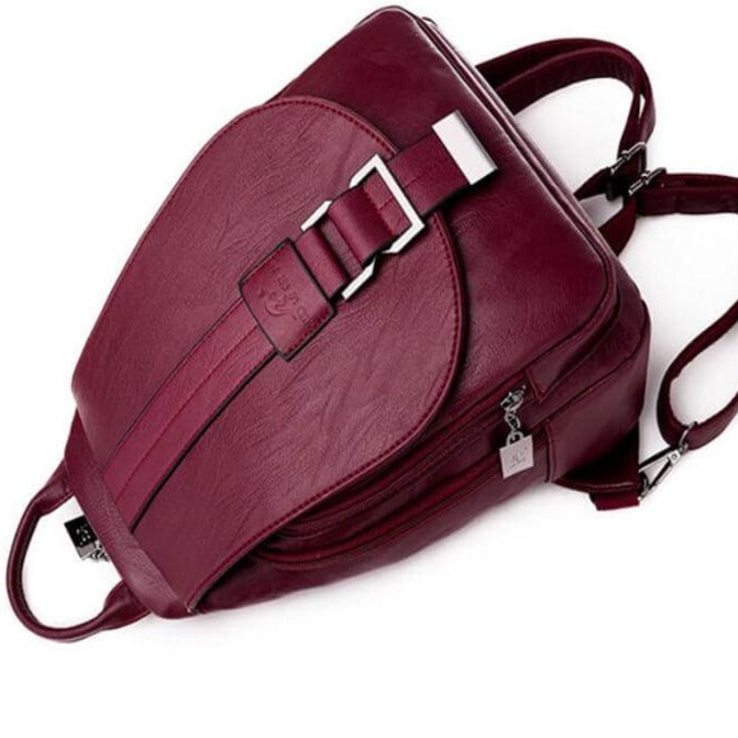 Sac à dos en cuir pour femmes