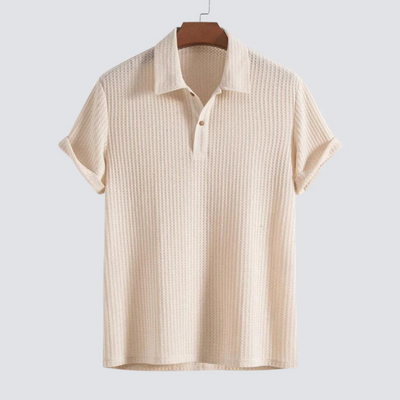 Koa | Chemise Manche Courte Pour Hommes | Noir
