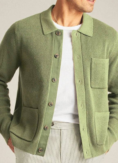 Malachi | Cardigan Plaid  Pour Homme | Confortable