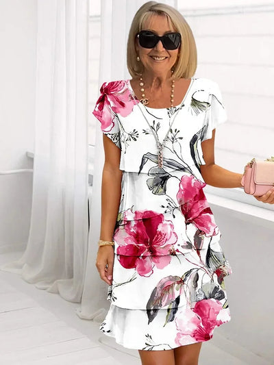 Ashley | Robe Florale Volante