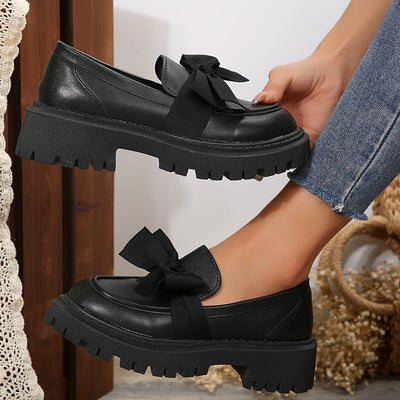 Aurélia – Femme Loafers Plateforme Élégance Moderne