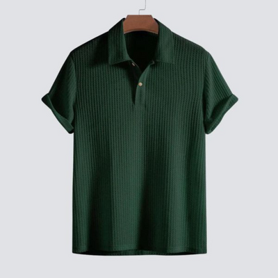 Koa | Chemise Manche Courte Pour Hommes | Noir