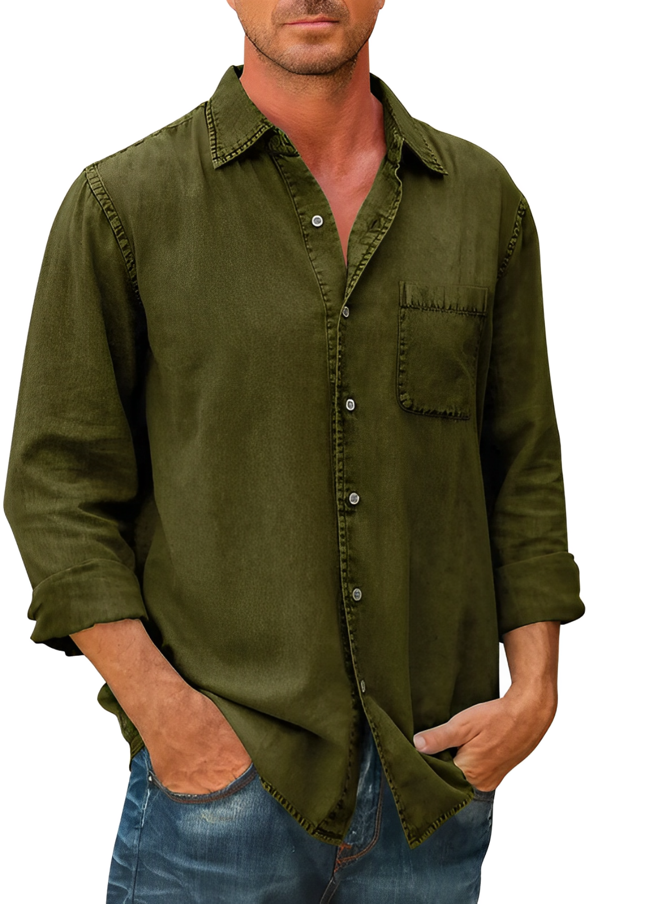 Koen | Chemise Décontractée Pour Hommes | Tendance