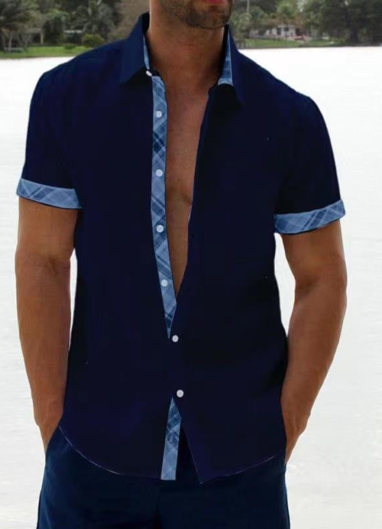 Onyx | Chemise Décontractée Pour Hommes | Noir