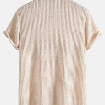 Koa | Chemise Manche Courte Pour Hommes | Noir