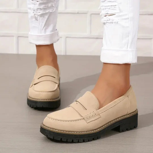 AtelierdeRocheParis™ | Mocassins en daim de luxe pour femme