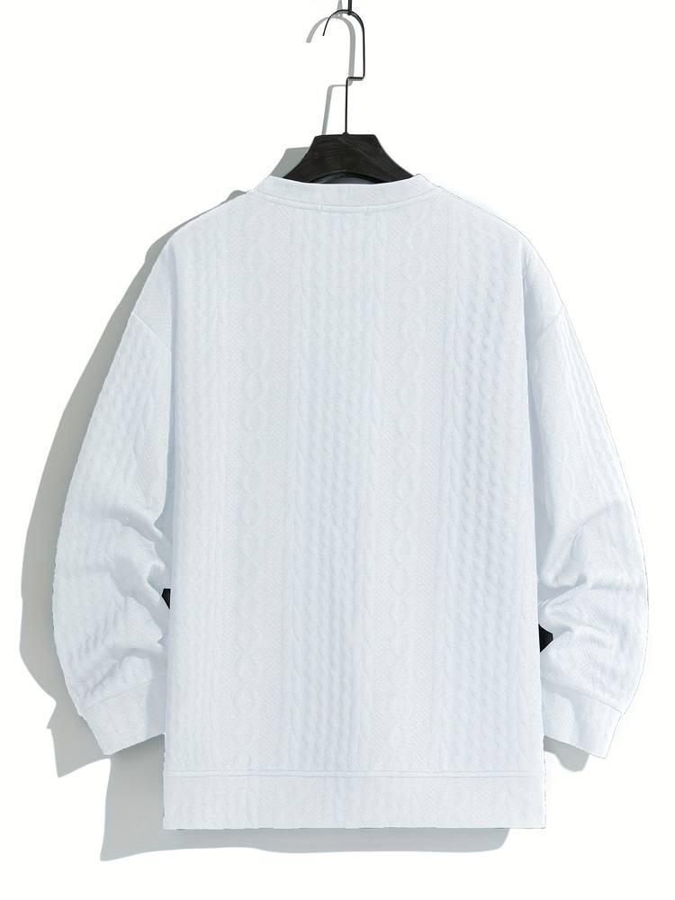 Victor Pull Homme – Tricot Torsadé et Chaleur Intemporelle