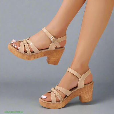 Zephira | Sandales gladiateur à talons hauts à la mode pour l'été