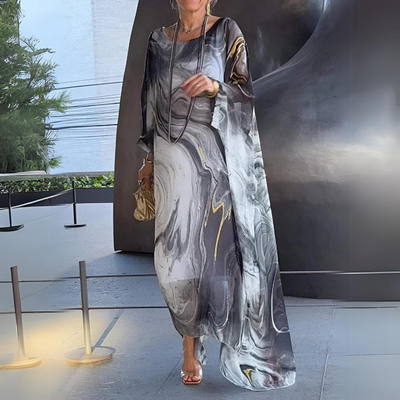Camille - Robe élégante en mousseline de soie