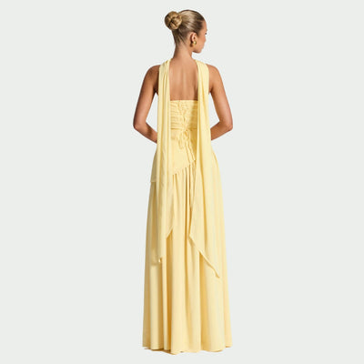 Tessa | Robe maxi élégante avec fente