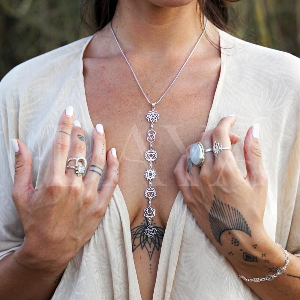 Collier 7 chakras