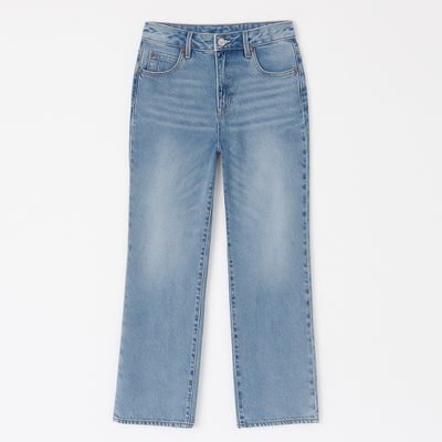Jean baggy taille basse pour femme