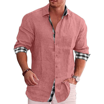 Darren | Chemise Décontractée Pour Hommes | Noir