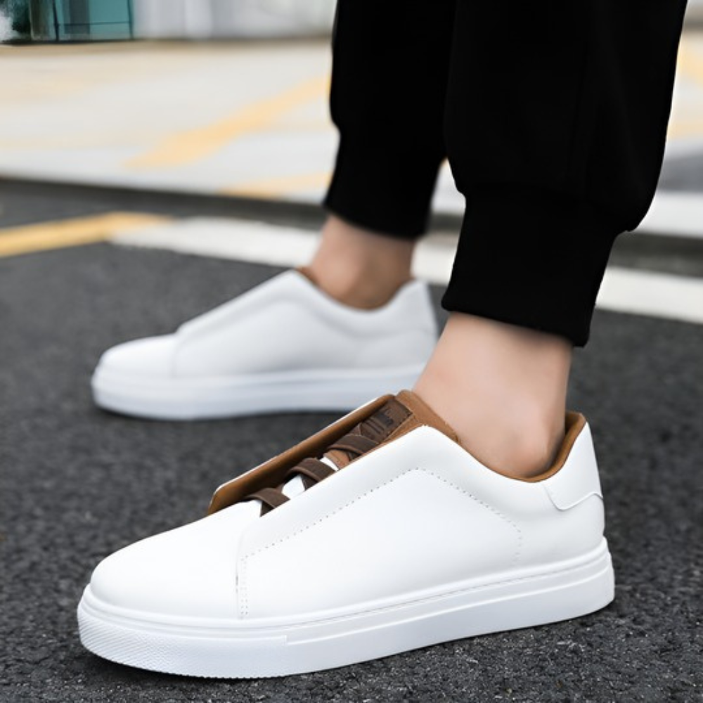 Bernard | Baskets Tendance Pour Hommes | Blanc