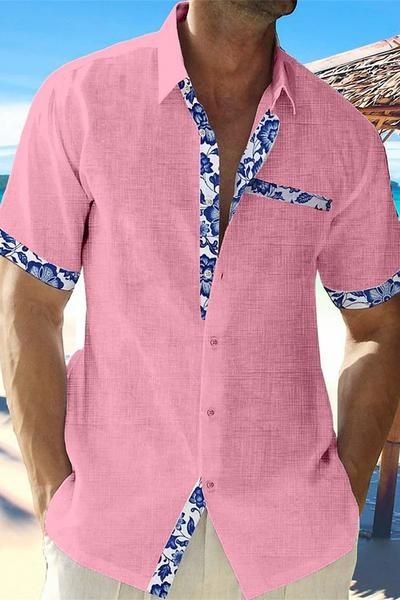 Lenard | Chemise D' été Pour Hommes | Manche courte