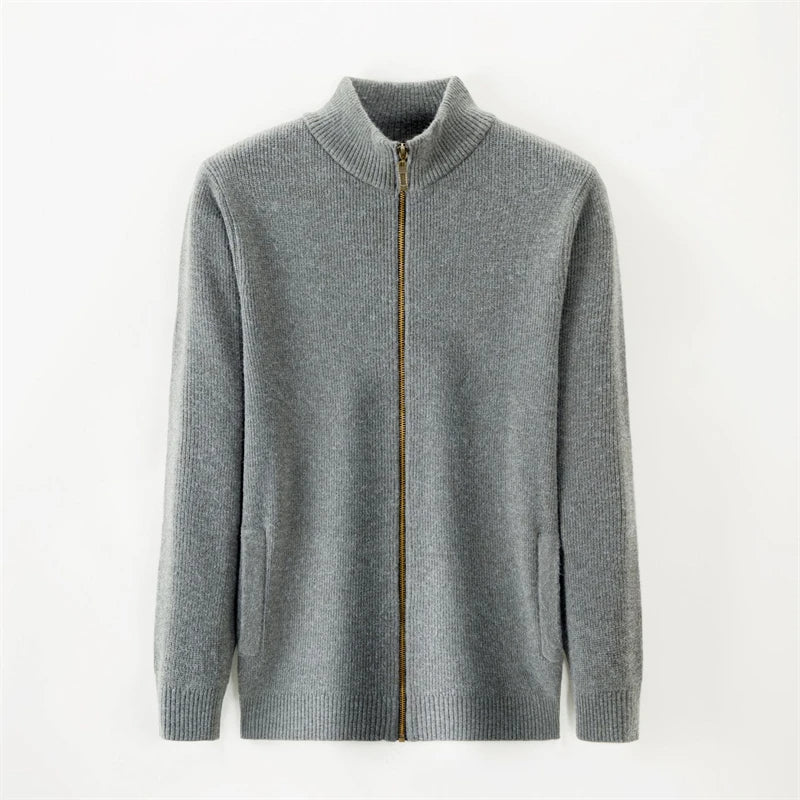 Aubin - Cardigan zippé en maille pour un automne stylé