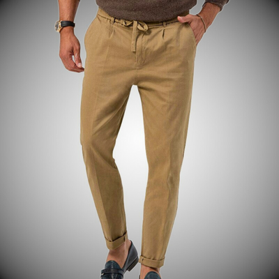 Goliath | Pantalon en lin pour Hommes | Chino