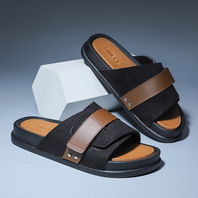 Jakai | Sandales Plates Pour Hommes | Orthopédique