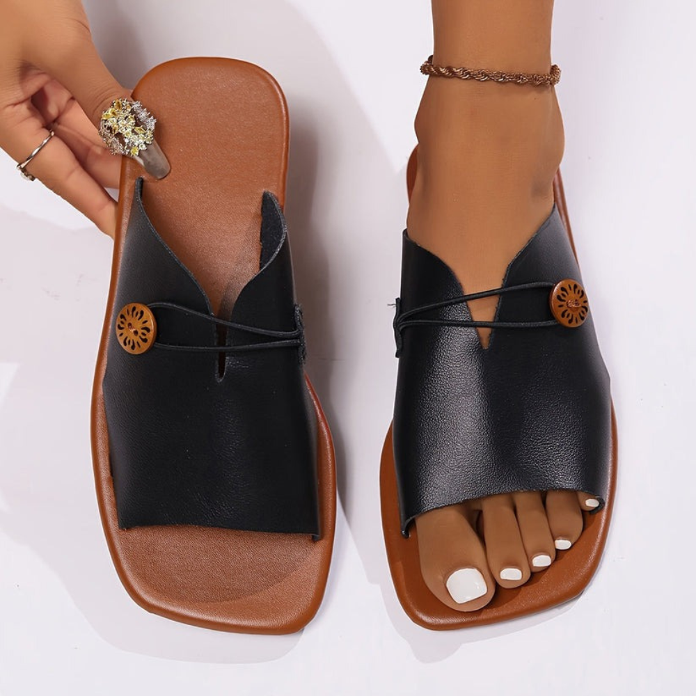 Shelly | Sandales d'été Plates Pour Femme | confortables