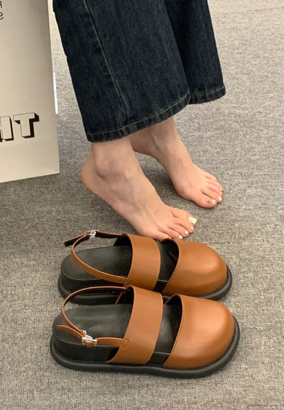Letti | Sandales à Bout fendu Pour Femmes | Noir