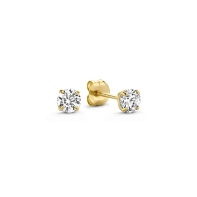 Michaela™ | Parure de boucles d’oreilles intemporelle avec pierres et finition dorée précieuse