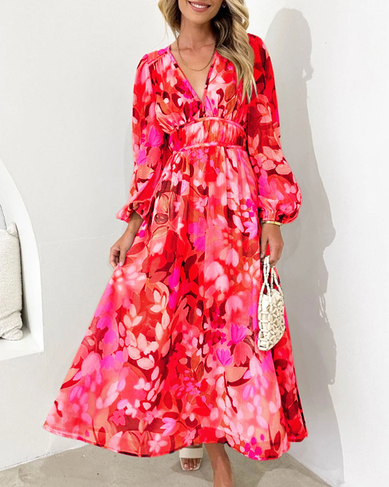 Madeleine - Robe à fleurs élégante pour un style intemporel