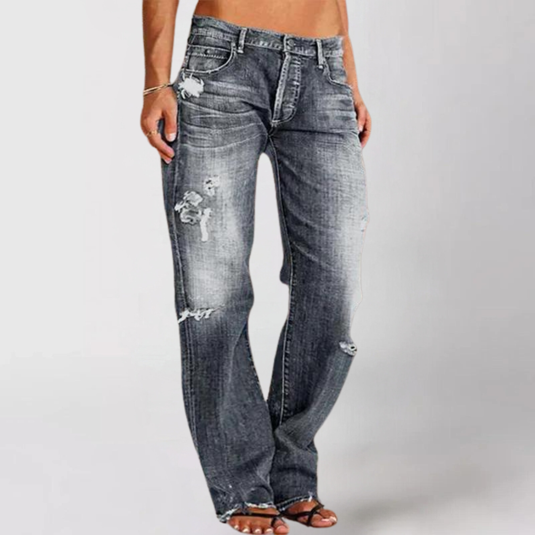 Viktoria | Jean large coupe fluide