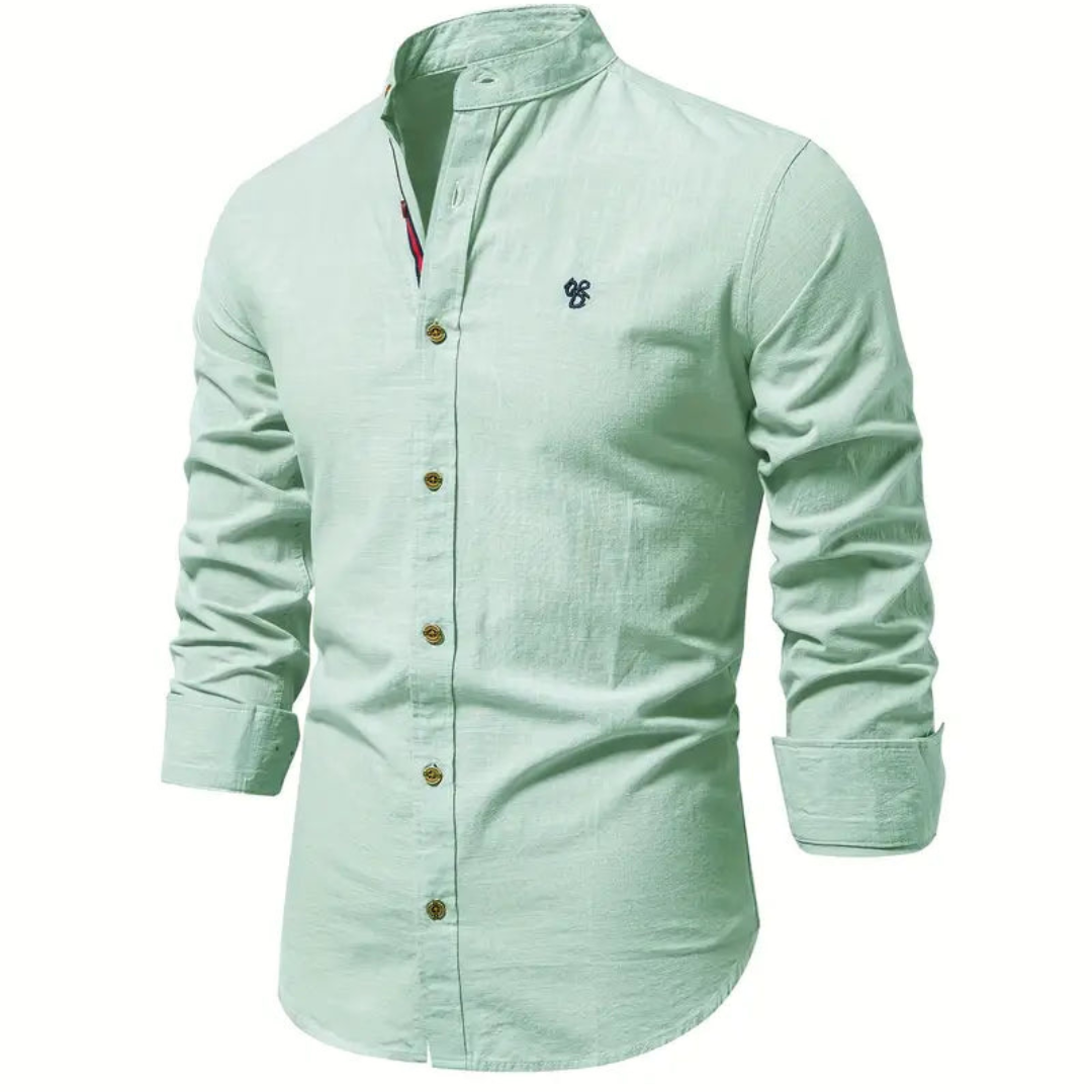 Enzo | Manche Longue Pour Hommes | Chemise