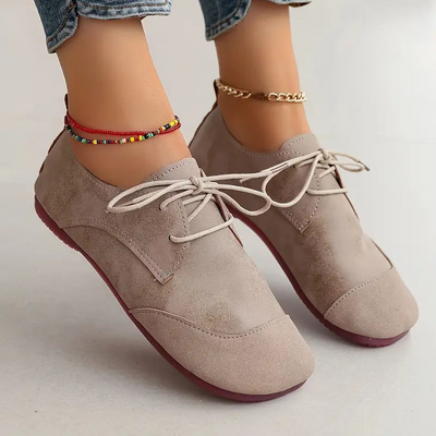 Elvessa | Chaussures à Lacets Compensé Pour Femme | Confortables