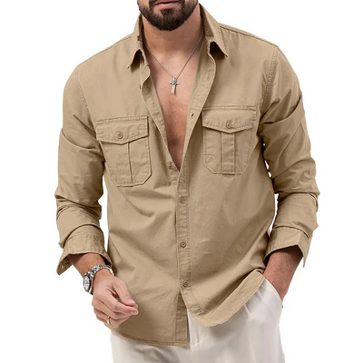 Calixte | Chemise Cargo Pour Hommes | Stylisé