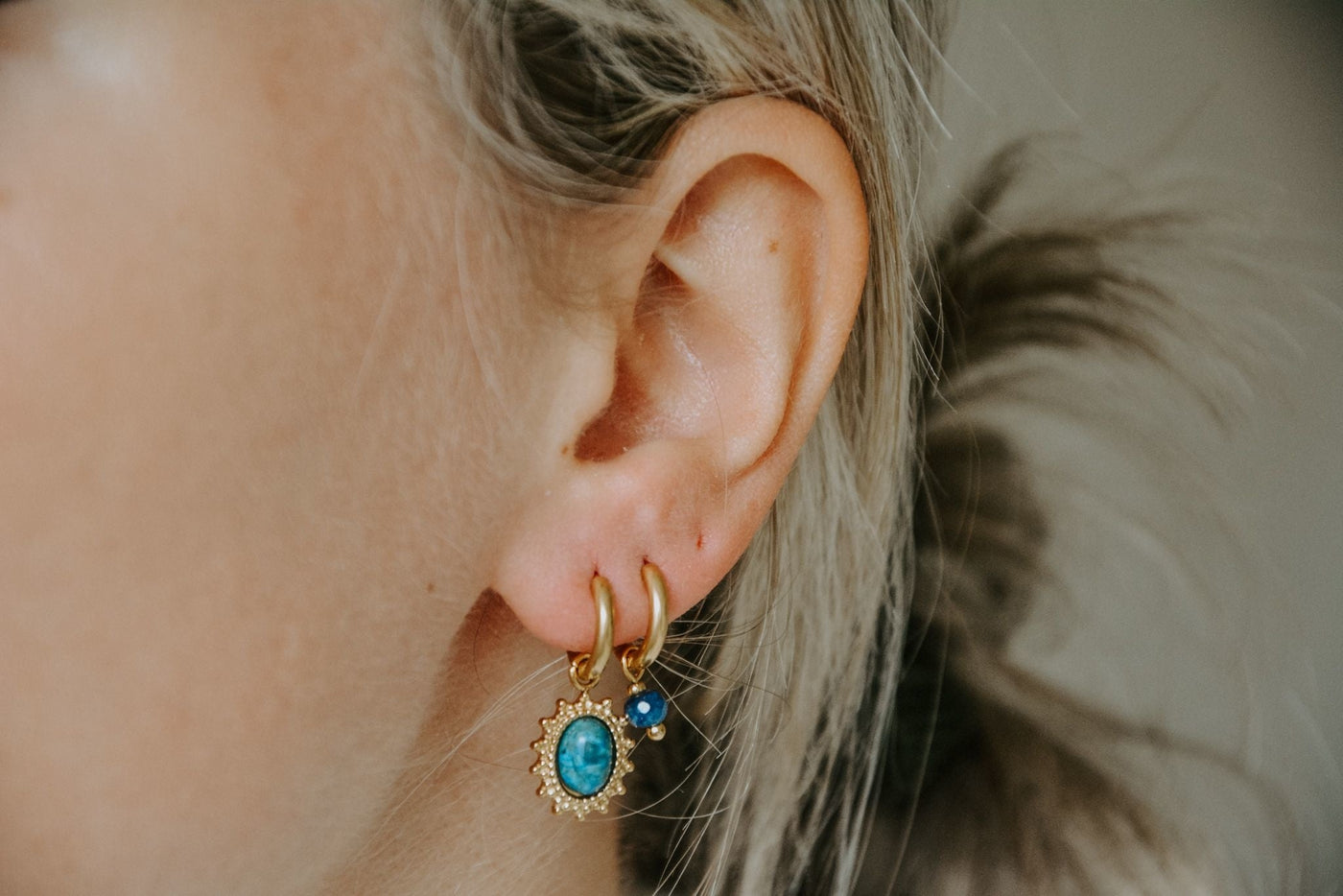 Jolie – Boucles d’oreilles – Acier inoxydable