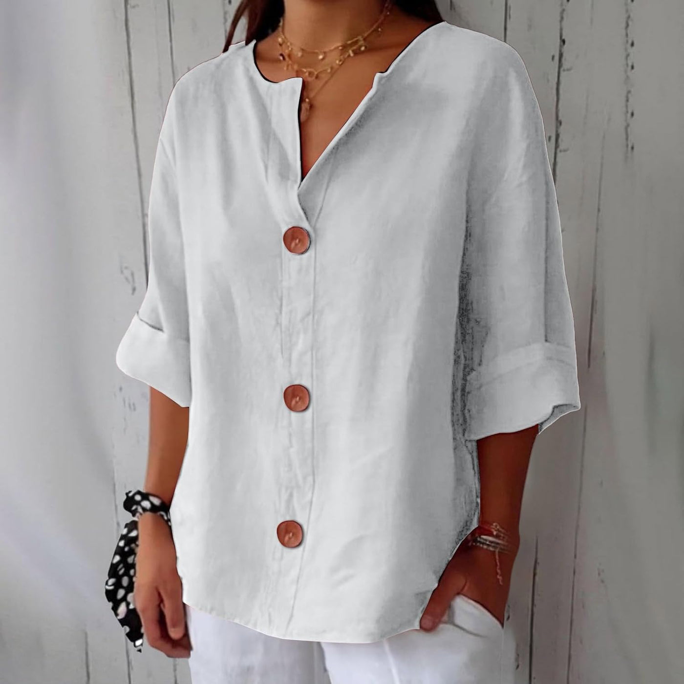 LM - Blouse en Lin Causal