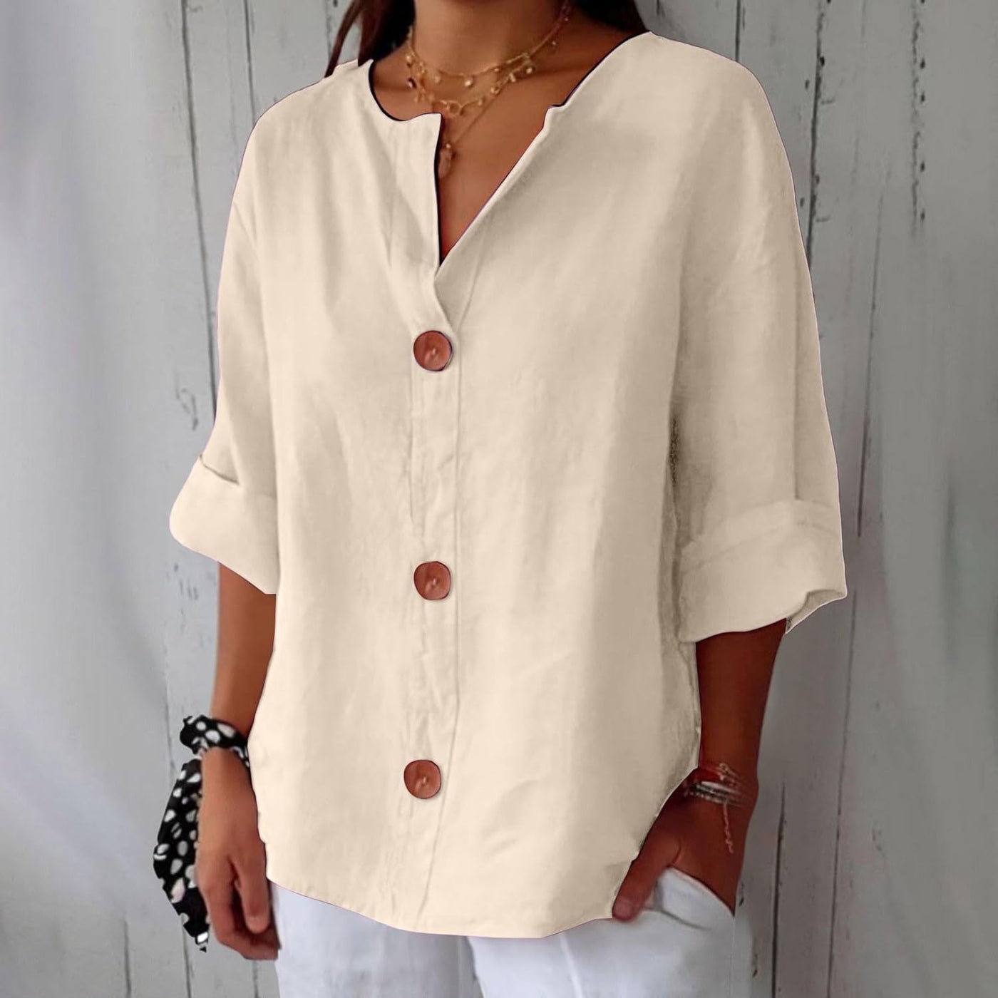 LM - Blouse en Lin Causal
