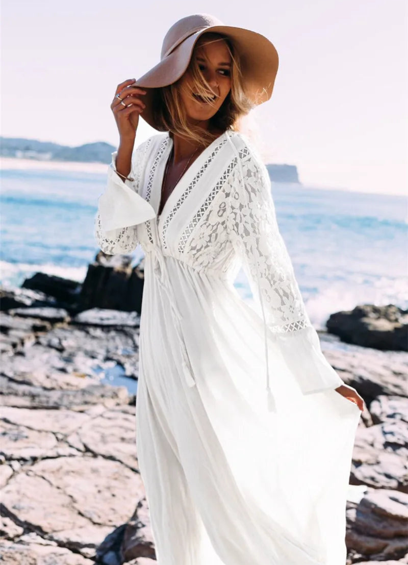 Eshal | Robe De Plage Bohème Pour Femmes | Maxi