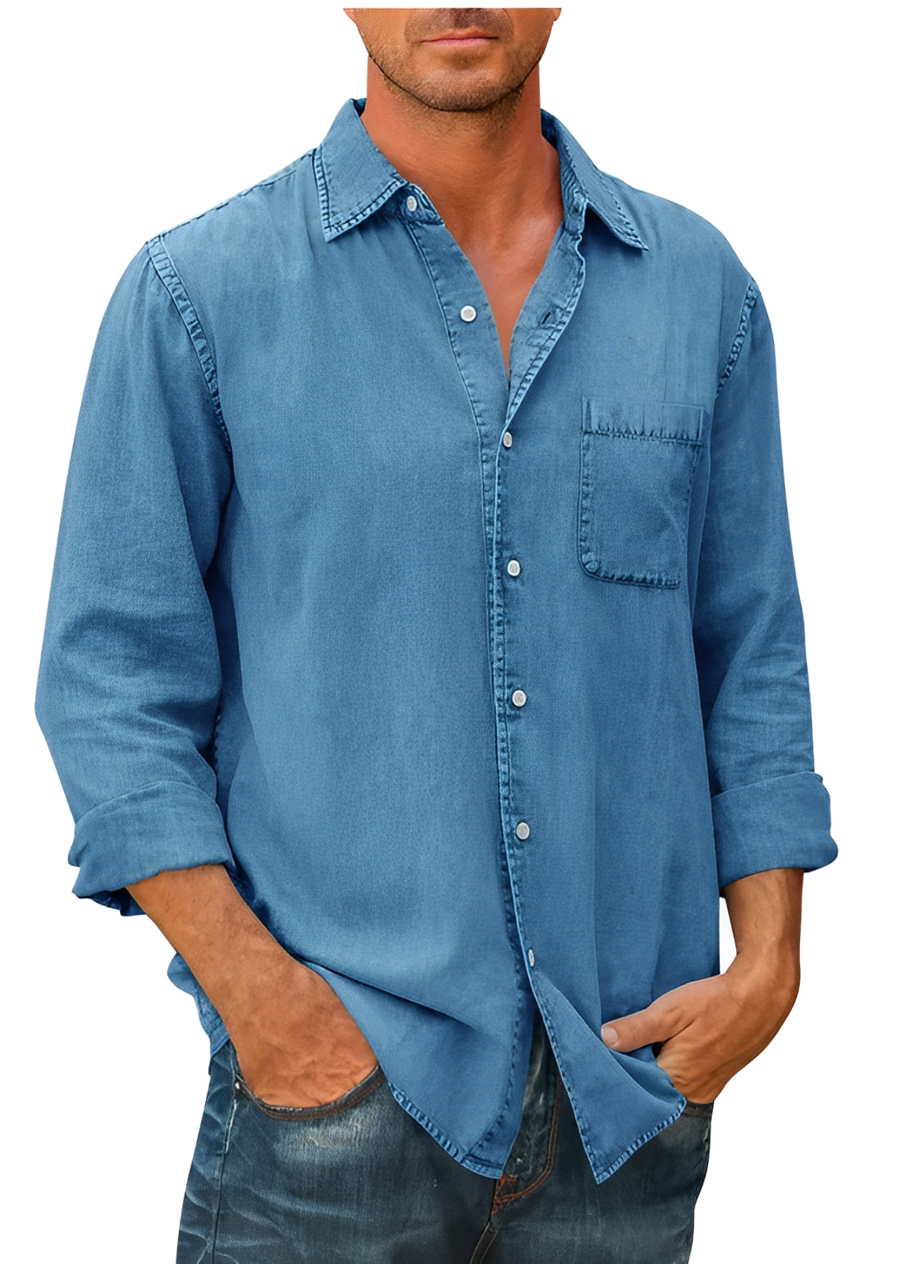 Koen | Chemise Décontractée Pour Hommes | Tendance