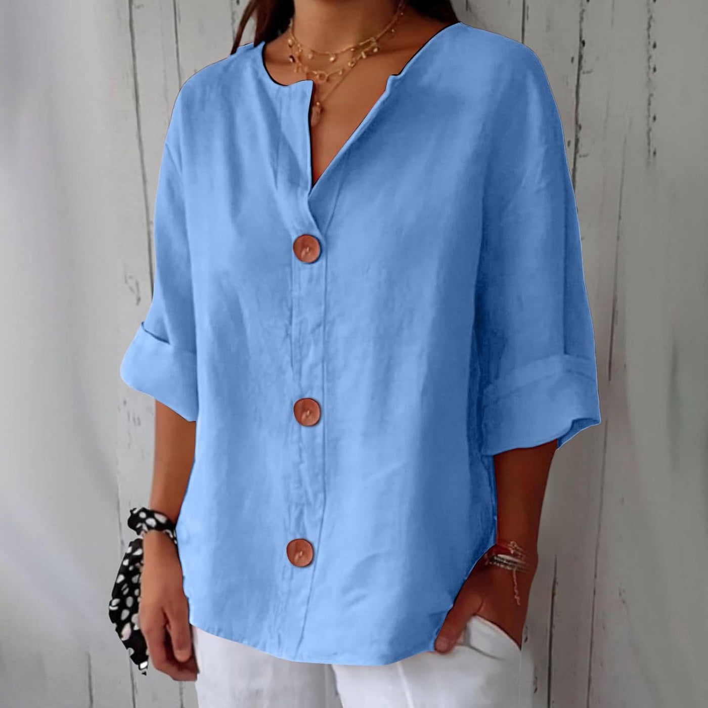 LM - Blouse en Lin Causal