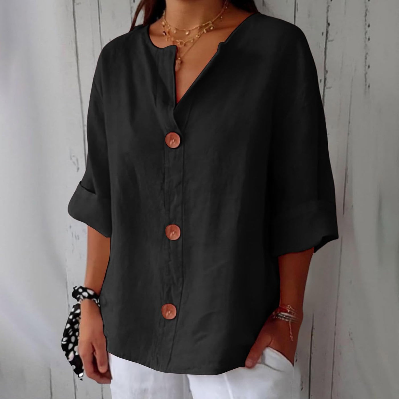 LM - Blouse en Lin Causal