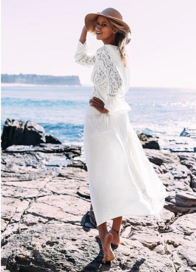 Eshal | Robe De Plage Bohème Pour Femmes | Maxi