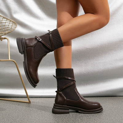 Serena - Bottines à lanières élégantes pour femmes