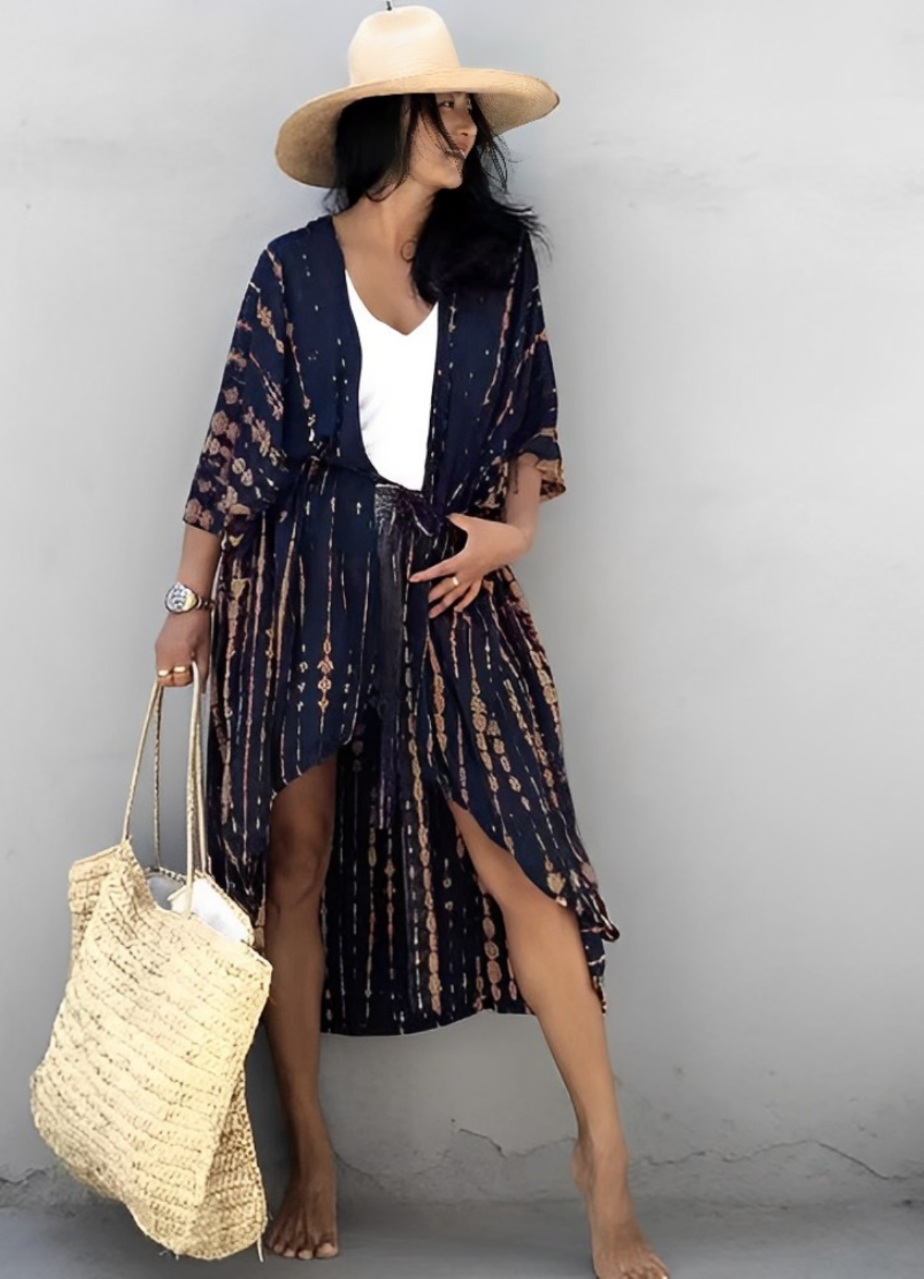 Seerat | Robe D'été Décontractée Pour Femmes | Midi