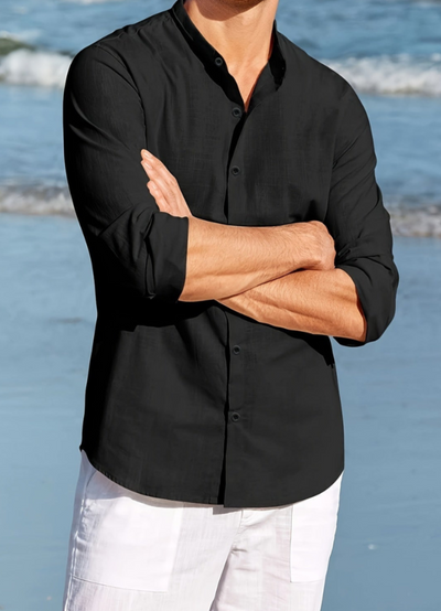 Talha | Chemise Décontractée Pour Hommes | Blanc